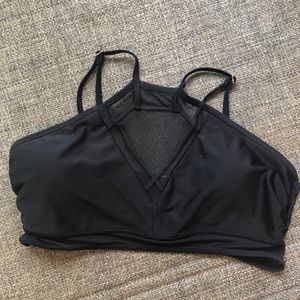 High Neck Swim Top